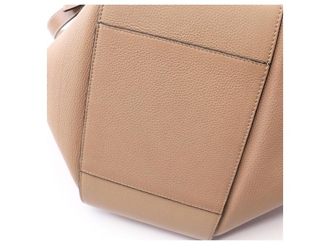 Loewe Hammock Pequena Bolsa 2-Way Marrom Bege - vista 11