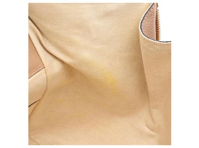 Loewe Hammock Pequena Bolsa 2-Way Marrom Bege - vista 5