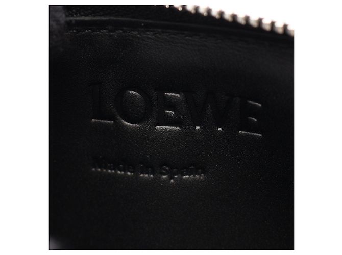 Münzgeldbörse mit Loewe Anagram-Logo Schwarz - Ansicht 4