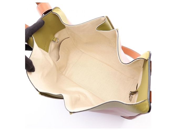 Bolsa de Mão 2-Way Loewe Hammock Small Multicor Bege - vista 3