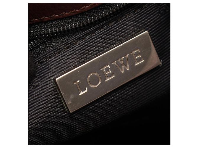 Loewe Anagram Schultertasche Braun - Ansicht 4