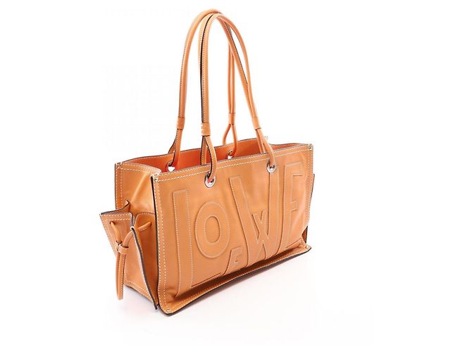Loewe Anagram Shopper Tote Bag Braun - Ansicht 2