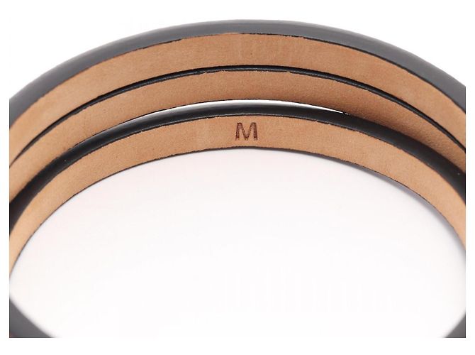 Brazalete Loewe Anagram Twist Castaño - vista 5