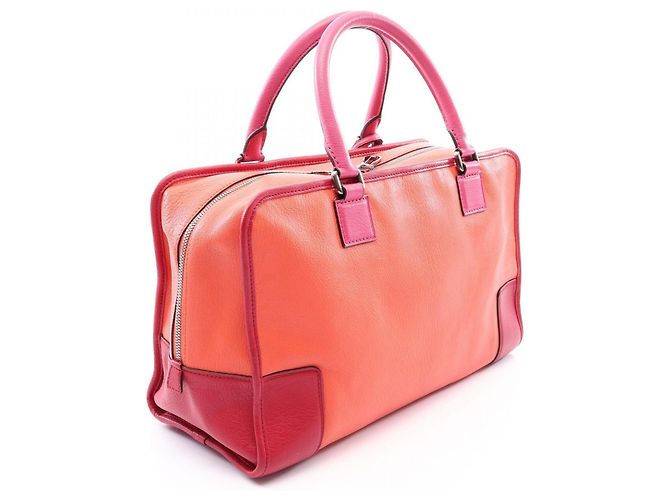 Borsa a mano Loewe Amazona 36 Rosa Rosso Arancione - vista 2