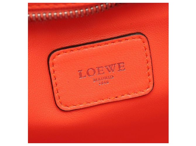 Borsa a mano Loewe Amazona 36 Rosa Rosso Arancione - vista 4