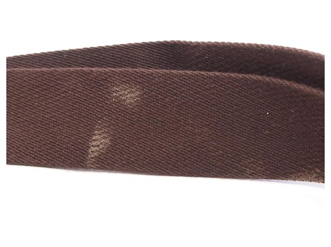 Borsa a tracolla Louis Vuitton Shelton GM Damier Ebene Marrone - vista 6
