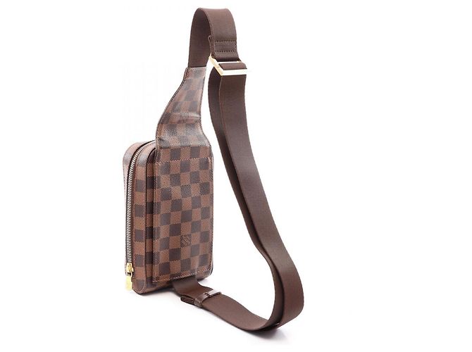 Bolsa Louis Vuitton Geronimos Damier Ebene Marrom - vista 2
