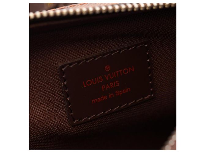 Bolsa Louis Vuitton Geronimos Damier Ebene Marrom - vista 4