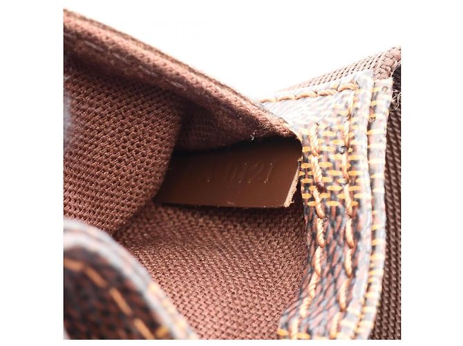 Bolsa Louis Vuitton Geronimos Damier Ebene Marrom - vista 5