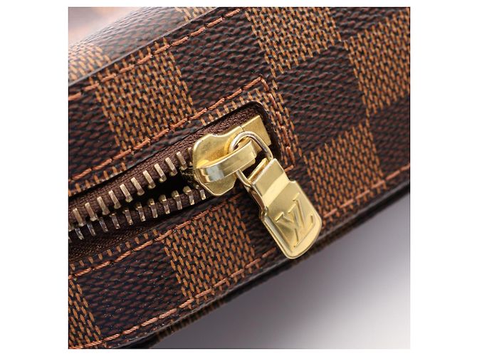 Bolsa Louis Vuitton Geronimos Damier Ebene Marrom - vista 7