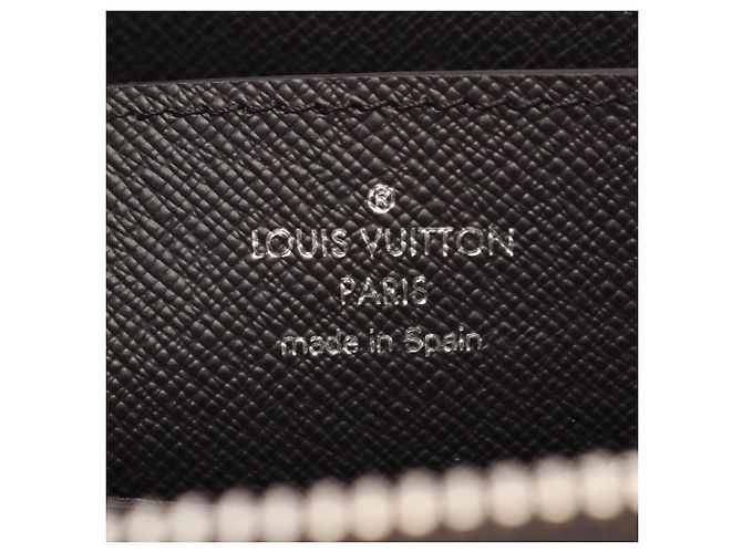 Portafoglio lungo Zippy XL Damier Ebene Louis Vuitton Marrone - vista 4