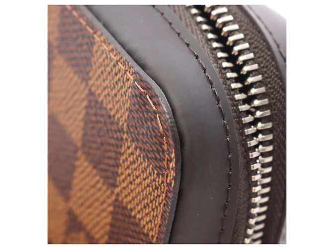 Portafoglio lungo Zippy XL Damier Ebene Louis Vuitton Marrone - vista 8