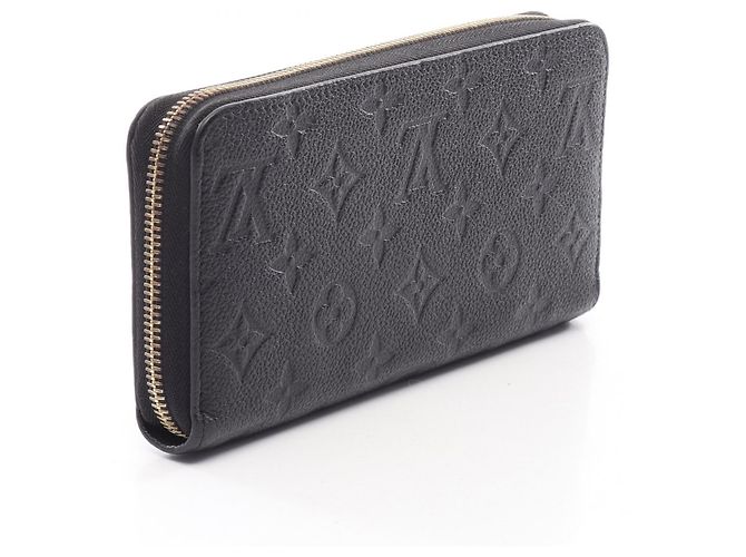 Zippy Cartera larga Louis Vuitton Monogram Empreinte Negro - vista 2