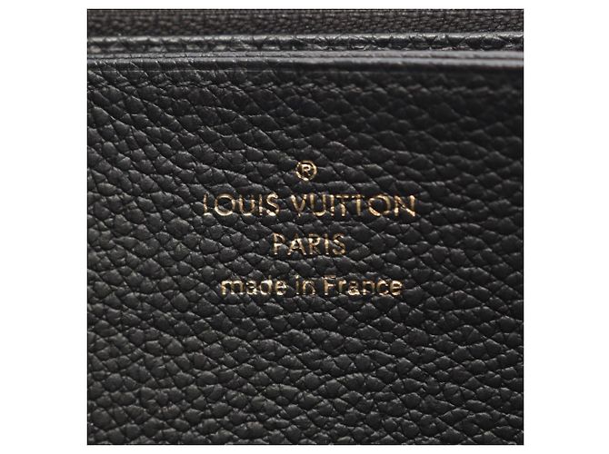Zippy Cartera larga Louis Vuitton Monogram Empreinte Negro - vista 4