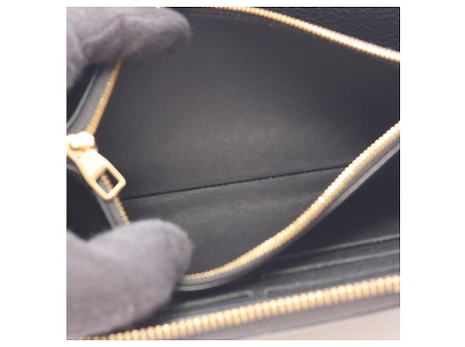 Zippy Cartera larga Louis Vuitton Monogram Empreinte Negro - vista 6