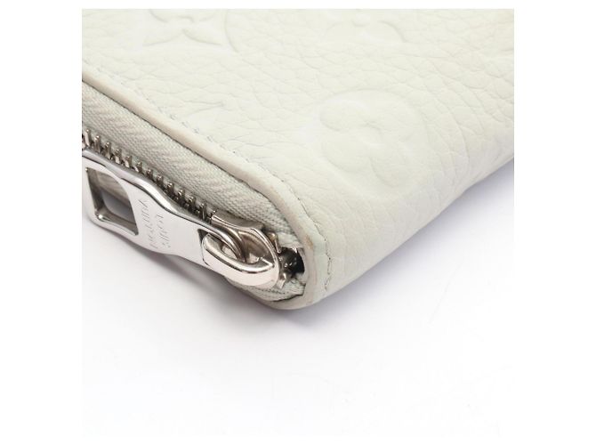 Portafoglio lungo Louis Vuitton Monogram Empreinte in Green Verde - vista 8