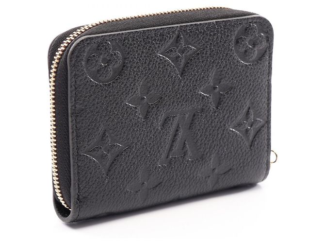 Louis Vuitton Monogram Empreinte Zippy Coin Purse Negro - vista 2