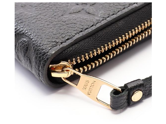 Louis Vuitton Monogram Empreinte Zippy Coin Purse Negro - vista 5