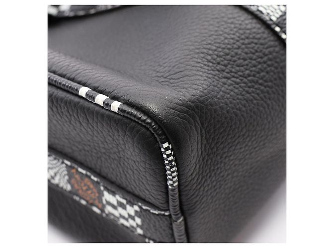 Borsa a mano Louis Vuitton City Keepall XS Damier Distorted Nero - vista 6