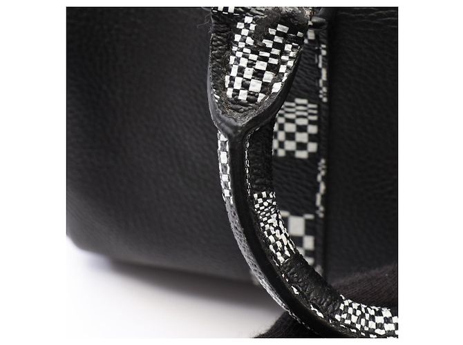 Borsa a mano Louis Vuitton City Keepall XS Damier Distorted Nero - vista 7