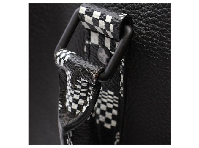 Borsa a mano Louis Vuitton City Keepall XS Damier Distorted Nero - vista 9