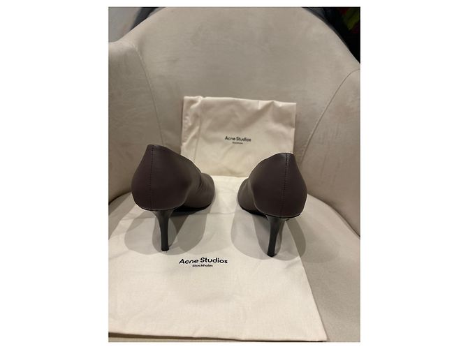 Acne Studios Décolleté in Nappa – Earthy Brown – Taglia 39 – Nuove Marrone - vista 6