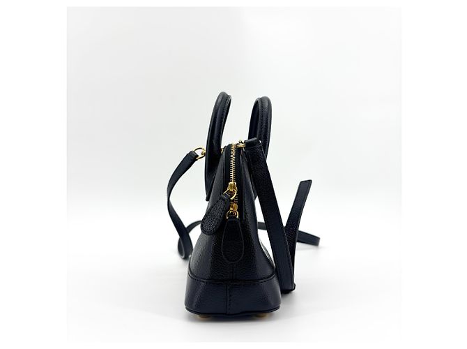 Balenciaga Logo Ville Leather XXS Nero - vista 4