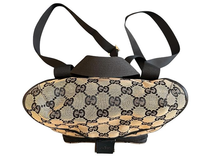 Gucci Rucksack aus Monogramm-Canvas - Ansicht 4
