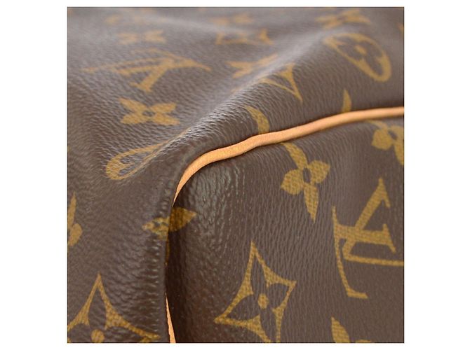 Louis Vuitton Keepall Bandouliere Monogram Canvas 55 Marron - vue 4
