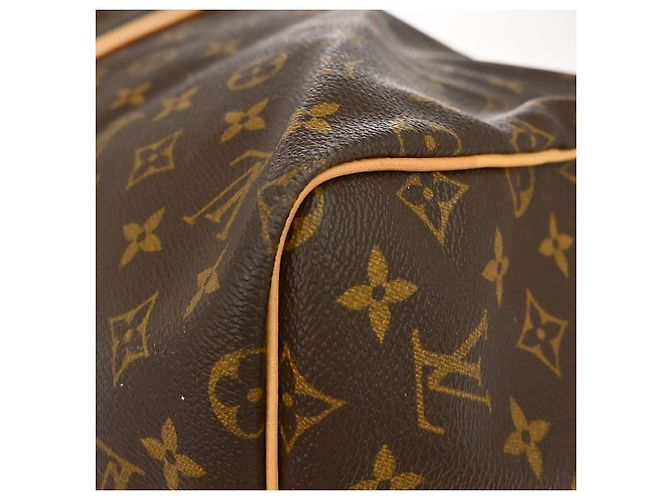Louis Vuitton Keepall Bandouliere Monogram Canvas 55 Marrone - vista 5