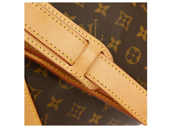 Louis Vuitton Keepall Bandouliere Monogram Canvas 55 Marrone - vista 7