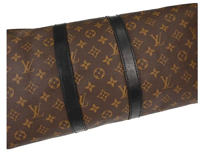 Louis Vuitton Keepall Bandoulière Monogram 45 Marrom - vista 7