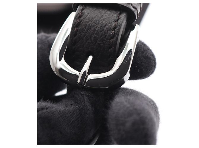 Gucci GG Pattern Schultertasche Braun Schwarz - Ansicht 8
