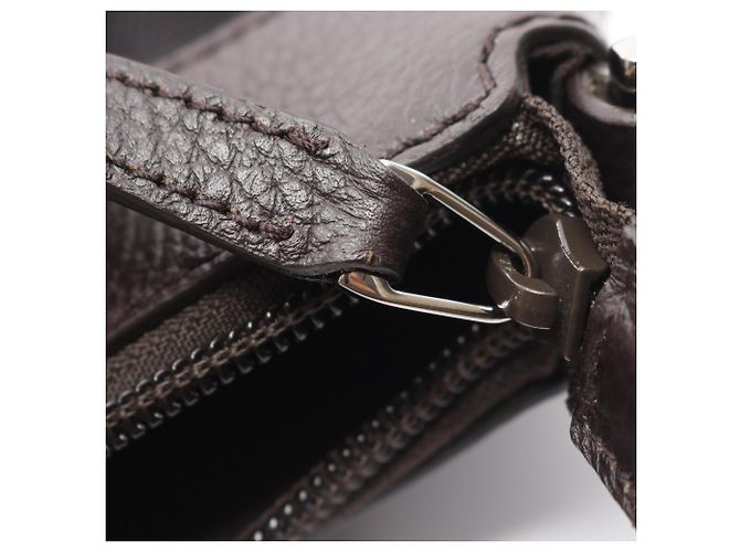 Gucci GG Pattern Schultertasche Braun Schwarz - Ansicht 9