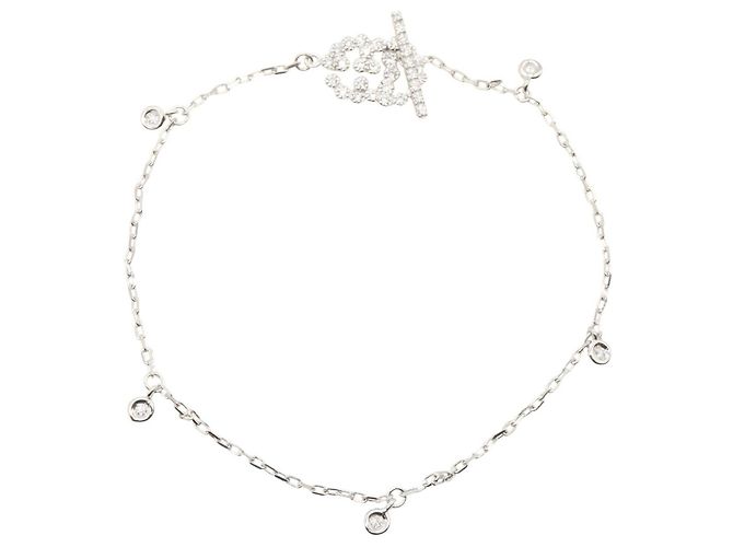 Bracciale in diamante Gucci GG Running Argento - vista 2