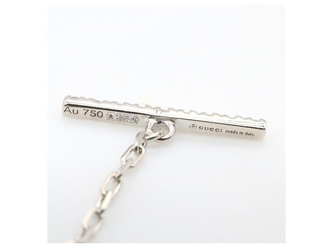 Bracciale in diamante Gucci GG Running Argento - vista 4