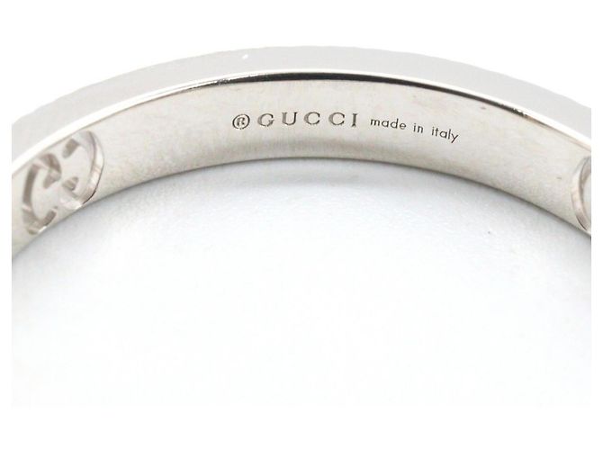 Gucci Icon Heart Ring aus 18K Weißgold Silber - vista 5