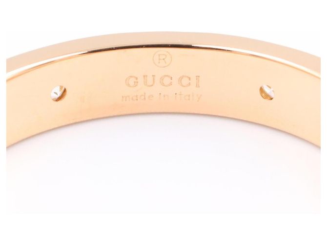 Anello Gucci Icon Amour 6PD D'oro - vista 3