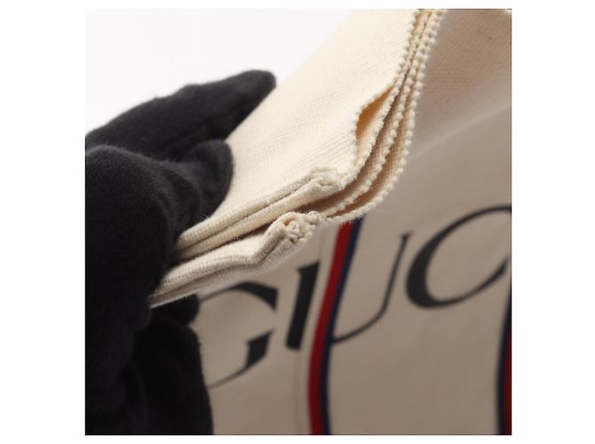 Gucci Uroboros Tote Bag Rot Roh Marineblau - Ansicht 10