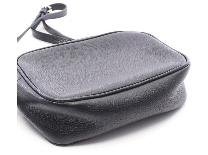 Borsa Gucci Soho Disco in pelle nera Nero - vista 5