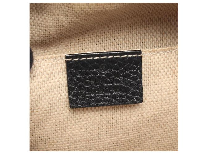 Borsa Gucci Soho Disco in pelle nera Nero - vista 4