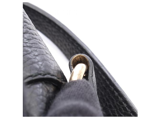 Borsa Gucci Soho Disco in pelle nera Nero - vista 6
