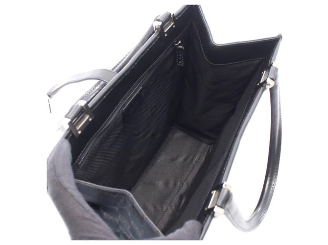 Borsa Gucci Jackie GG Canvas Nero - vista 3
