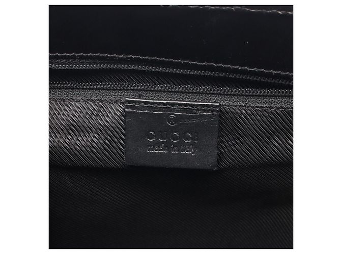 Borsa Gucci Jackie GG Canvas Nero - vista 4