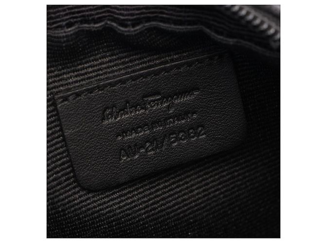 Borsa a Spalla Gancini Salvatore Ferragamo Nero - vista 4