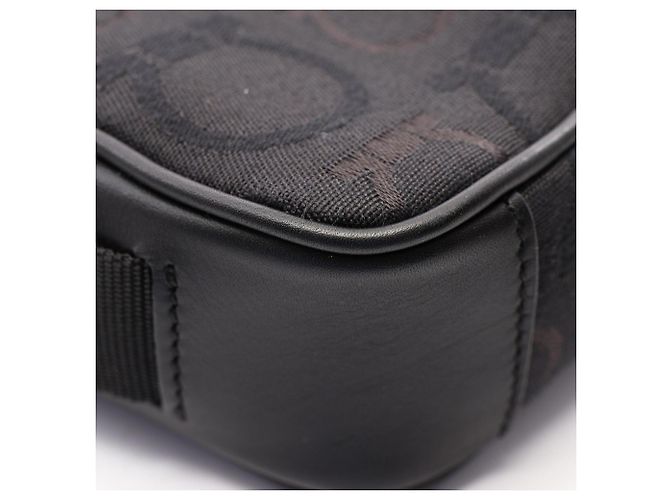 Borsa a Spalla Gancini Salvatore Ferragamo Nero - vista 6