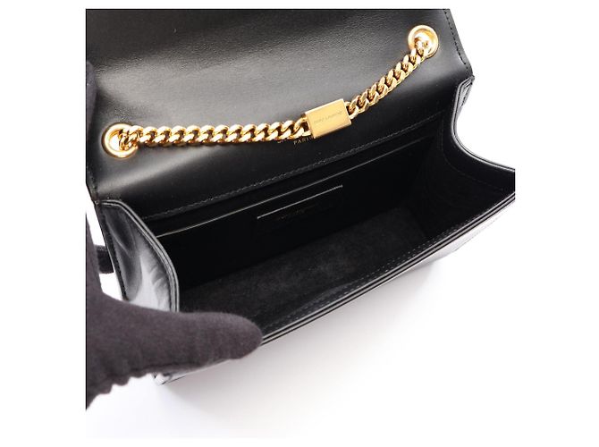 Autre Marque Borsa a Spalla Kate Small Yves Saint Laurent Paris Nero - vista 3