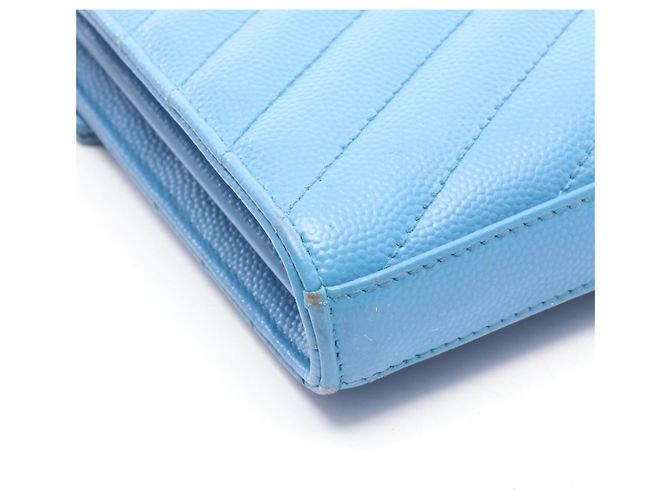 Autre Marque Borsa a Spalla Classica Cassandra di Yves Saint Laurent Parigi Blu - vista 11