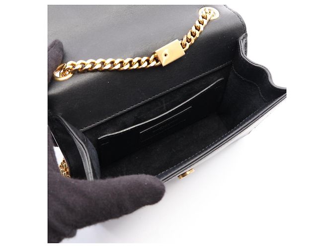 Autre Marque Borsa a tracolla Yves Saint Laurent Paris Kate Monogram Nero - vista 3