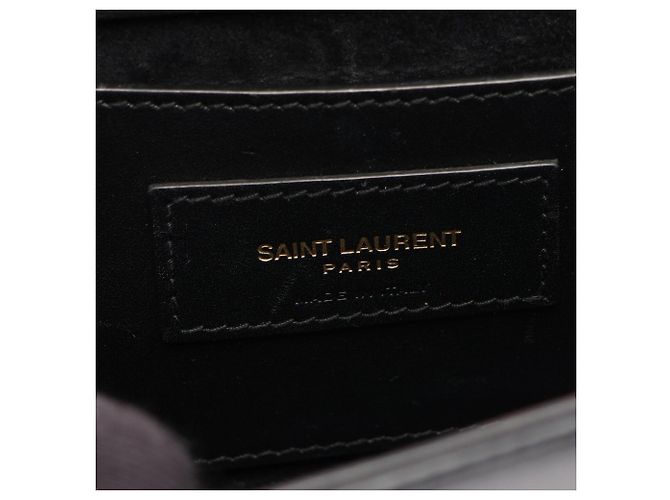 Autre Marque Borsa a tracolla Yves Saint Laurent Paris Kate Monogram Nero - vista 4